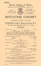 Invitation concert