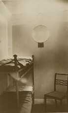 Passenger cabin, R100 Airship (Howden Aerodrome) 1933 (archive ref DDX1017-1)