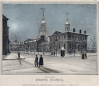 State House. Philadelphia, c1840, 1848.