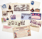 Civil War envelopes and letterhead.