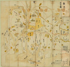 Antique map of Naniwa