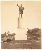Statue of Captain Cook, Hyde Park, from Fred Hardie - Photographs of Sydney, Newcastle, New South Wales and Aboriginals for George Washington Wilson & Co., 1892-1893