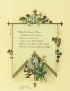 British Library digitised image from page 38 of "Songs of the Master's Love [With illuminated initial letters, etc.]"