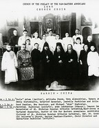 Portait, Armenian Church Choir, Harbin, China, 1940