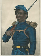 The Colored Volunteer., ca. 1863