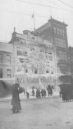 Grafton's Department Store after the fire of 1917