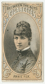 Annie Fox Between the Acts ca. 1880