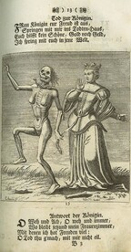 Death dances with the queen