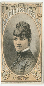 Annie Fox Between the Acts ca. 1880
