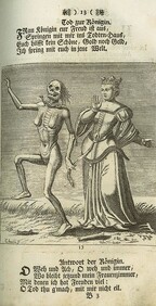 Death dances with the queen