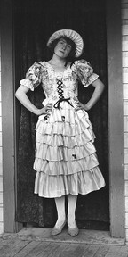 Girl in costume