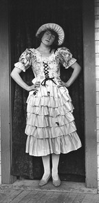 Girl in costume