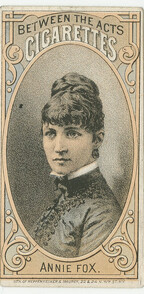 Annie Fox Between the Acts ca. 1880