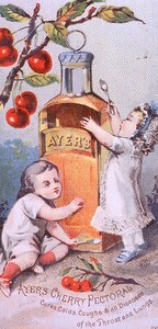Ayer's Cherry Pectoral Cures Colds, Coughs & All Diseases of the Throat and Lungs