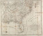 1792 map of the States of Virginia, North Carolina, South Carolina and Georgia