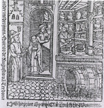 Interior of a sixteenth century pharmacy