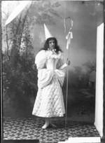 Young woman in costume n.d.