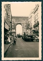 Parisian street scene, 1955