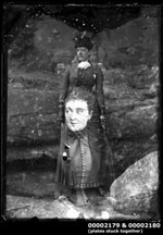 Portrait of two women, c 1900