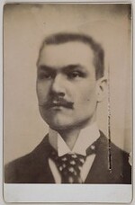 Portrait of Axel GallÃ©n in Paris, 1889; print 1 of the photograph.