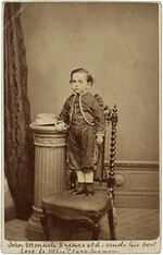 John Monash 3 years old [1868] / Davies & Co., Photographers, Melbourne
