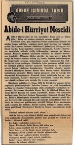Ã‚bide-i HÃ¼rriyet Mescidi, ÅžiÅŸli, Ä°stanbul