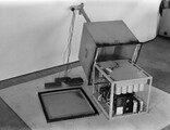 A radio mine releasing device made in Yleisradio's workshop, ca. 1942.