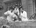 University Commemoration Day ("Commem") through streets, 19 May 1937, by Sam Hood