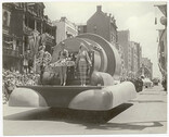Float in Sesquicentenary parade "Australia's March to Nationhood", 26 Jan 1938, Walkabout