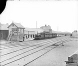 All hands on deck at Achill Railway station.