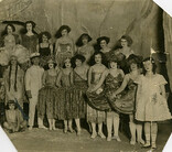 Unidentified dancers on stage. [1924 or 1925]