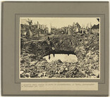 A gigantic shell crater 75 yards in circumference, Ypres