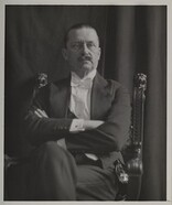Portrait of Carl Gustaf Mannerheim, seated