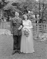 Mr. and Mrs. Lavis, about 1940-1945