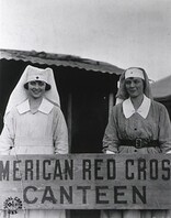 U.S. Army Evacuation Hospital No.12, Manil La Tour, France, Red Cross Canteen workers