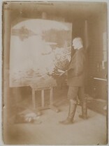 Axel GallÃ©n painting The Aino Myth in Helsinki, ca.1890; print 3 of the photograph 2.