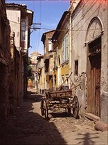 A street in AyvalÄ±k