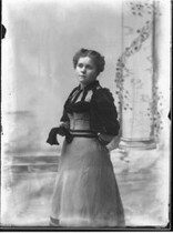 Portrait photograph of a young woman n.d.