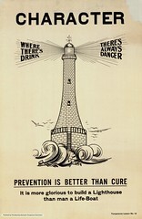 Temperance poster promoting the prohibition of alcohol