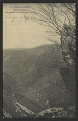 ForÃªt-de-Lente. Col de la Machine. Vue gÃ©nÃ©rale de Combe-Laval