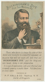 Buckingham's Dye for the Whiskers 2/2 ca. 1885