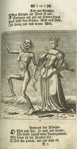 Death dances with the queen