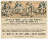 Children's Elastic Knee Protector 1/2 ca. 1880