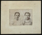 Portrait of Sarah and Novaline George Baldwin (AC339-016-041-001)