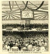 Opening of the Virginia Agricultural, Mechanical and Tobacco Exposition at Richmond, October 3; Formal opening of the exhibition by Governor Lee