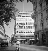 Street view from Stockholm city, Uppland, Sweden