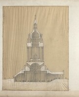 Projet d'un bÃ¢timent de Paul Bigot (1842-1940)