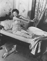 Yawn and stretch exercises, 24 May 1939, composite photograph by Ted Hood