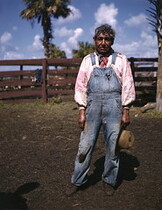 Seminole cattleman Charlie Micco: Brighton Reservation, Florida