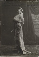 Lydia Yavorskaya in St. Petersburg, 1919.